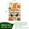 G128 Holiday Gnomes Set 10pc Garden Flag 12x18 In Double Sided All Season Yard Garden Lawn Decoration